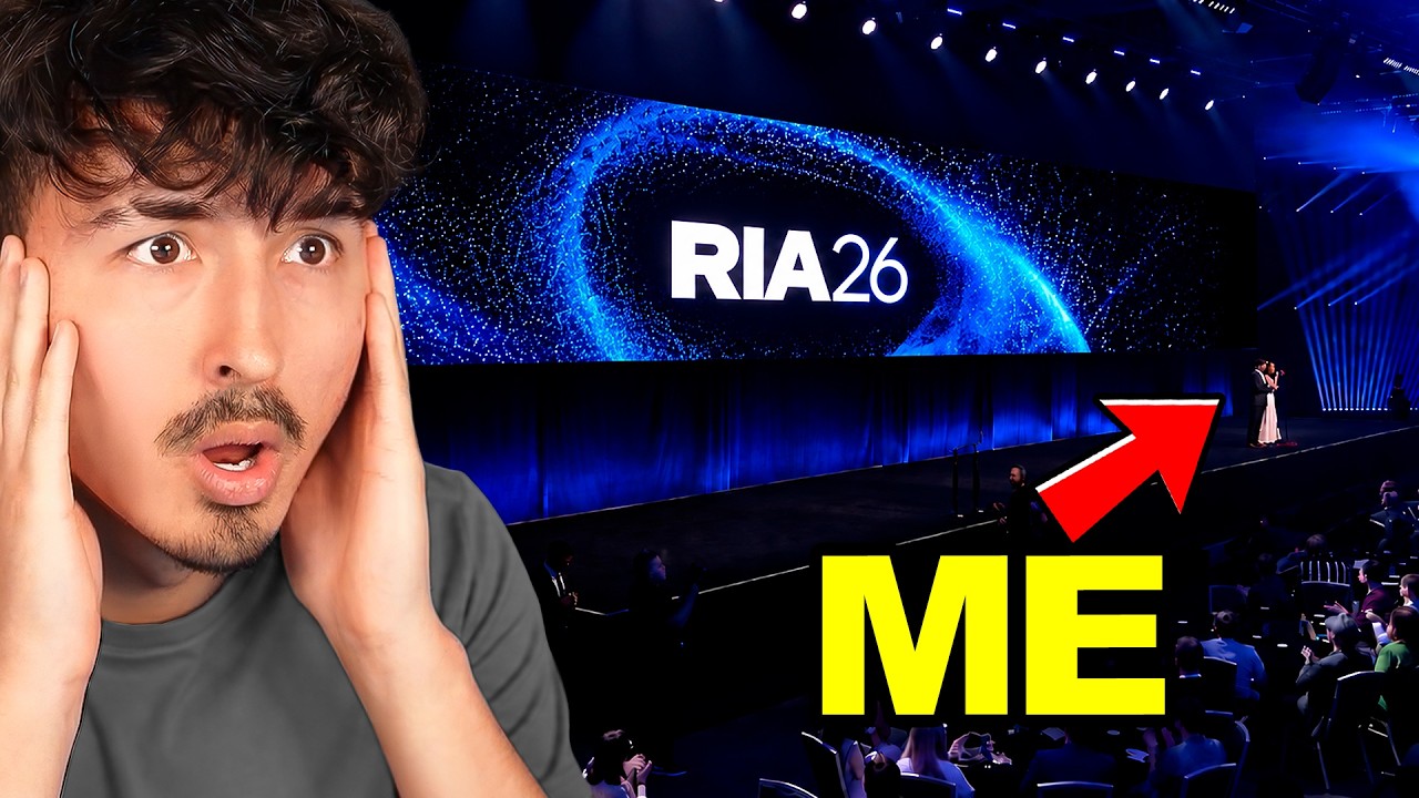 i presented at THE ROBLOX INNOVATION AWARDS!!!