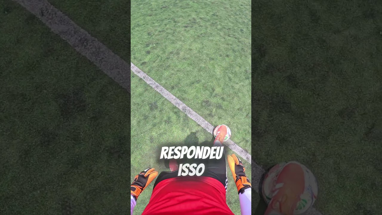 Meu time não gostou que eu chutei!