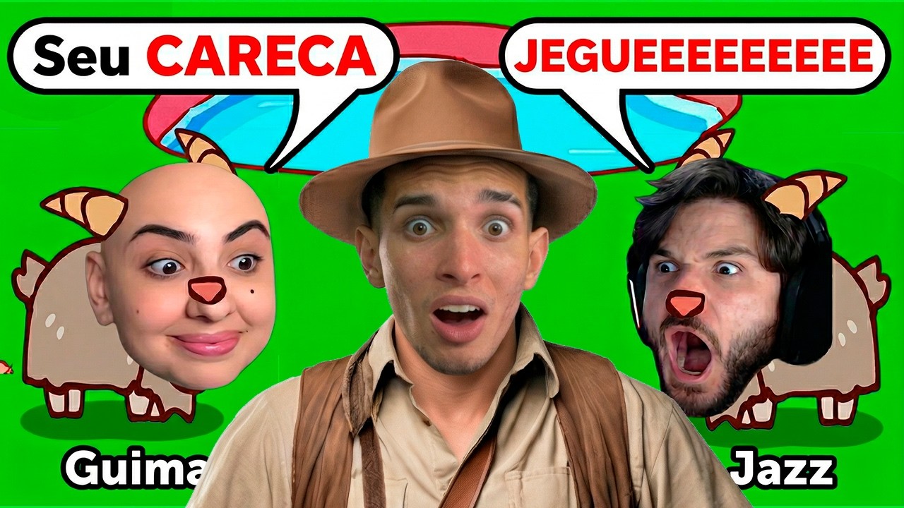 CRIEI UM ZOOLOGICO DE YOUTUBERS NO MY VOICE ZOO!