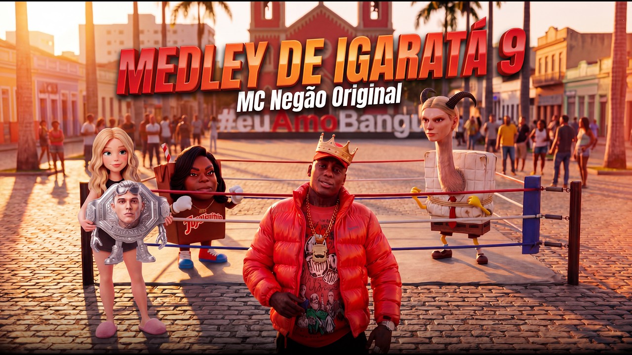 MEDLEY DE IGARATA 9 - Mc Negão Original (Video Clipe Oficial) DJ David LP, DJ Japa NK