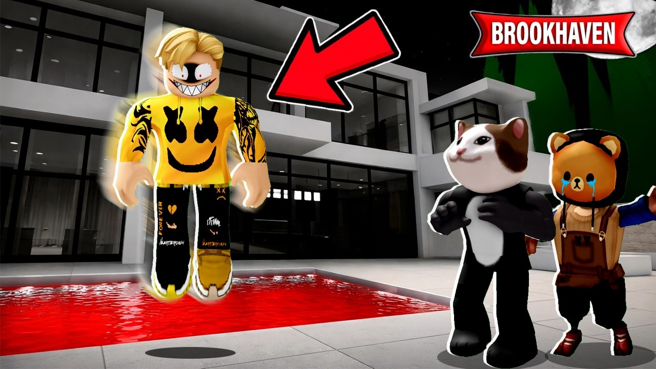 فيلم روبلوكس : ميجو عمل تعويذة بحر الدمـاء السرية فى ماب البيوت ..! 😱🔥