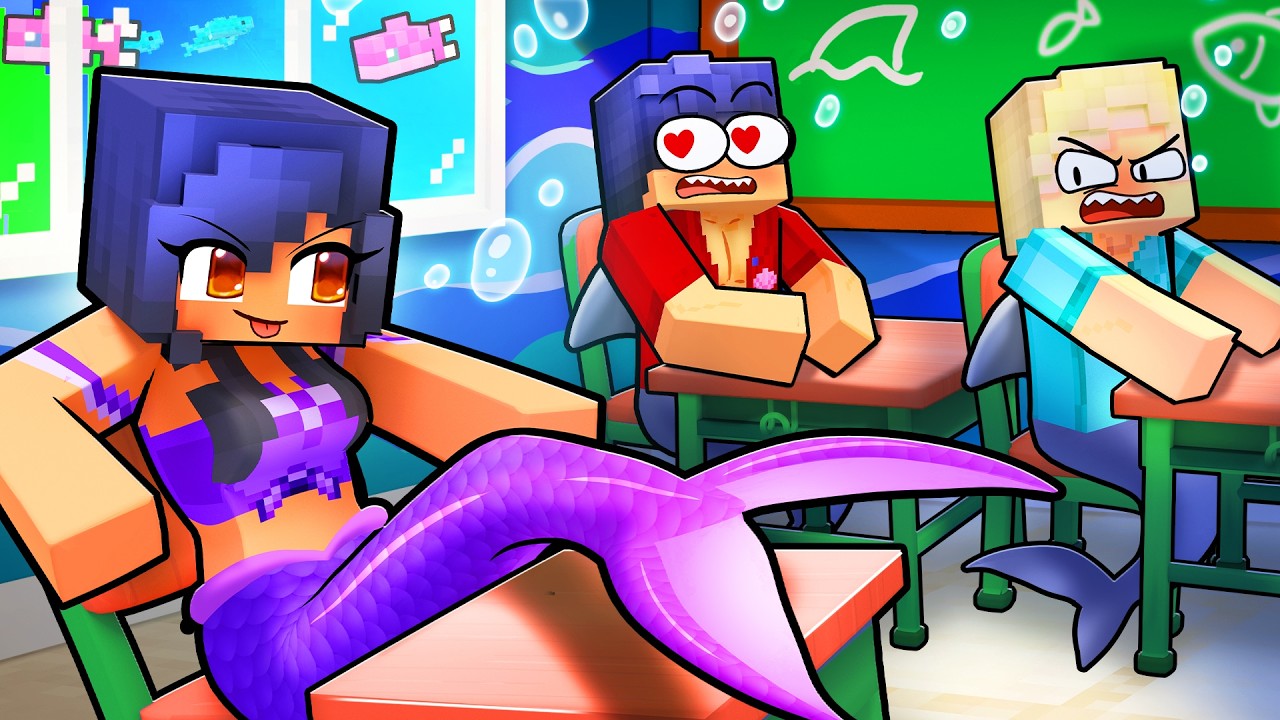 NEW GIRL at MERMAID High!