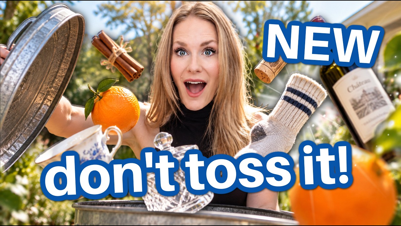 QUIT Throwing Away These 9 Things This Fall... TRUST ME!