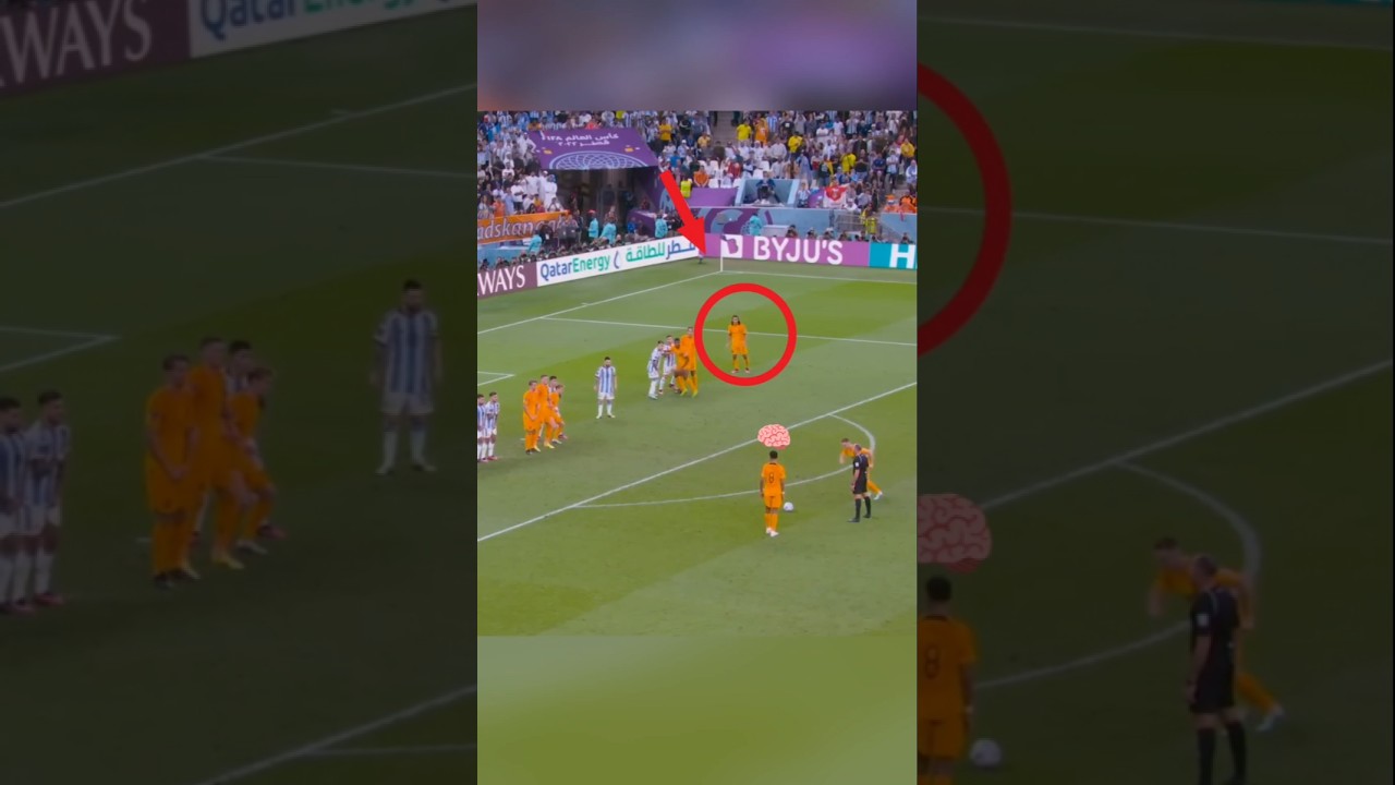 Netherlands free kick#shorts