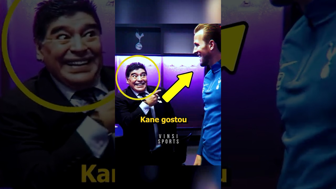 NINGUÉM ACREDITOU QUE MARADONA FALOU ISSO PRA HARRY KANE! 🤯
