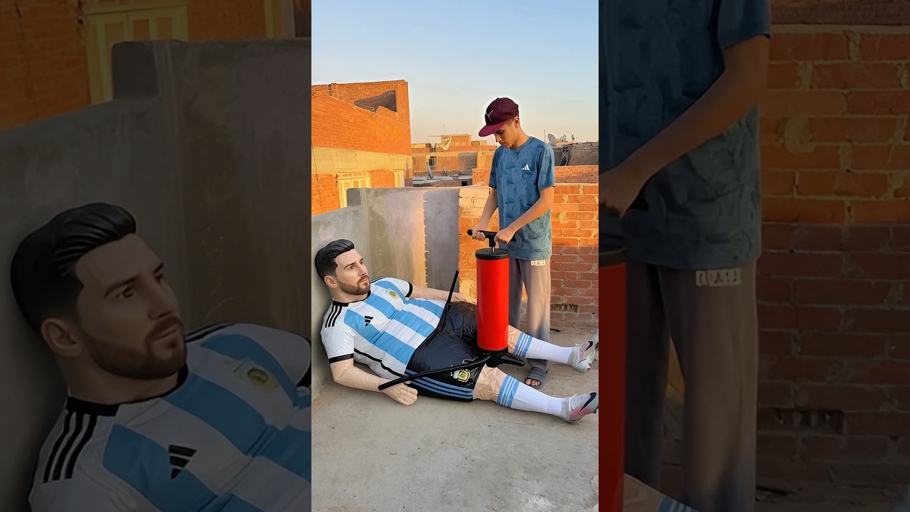 نفخت ميسي عشان كاس العالم ولاكن😱⁉️