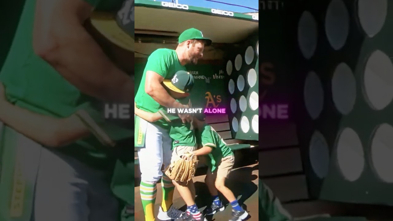 His Kids Announced His Last At-Bat...🥹⚾️