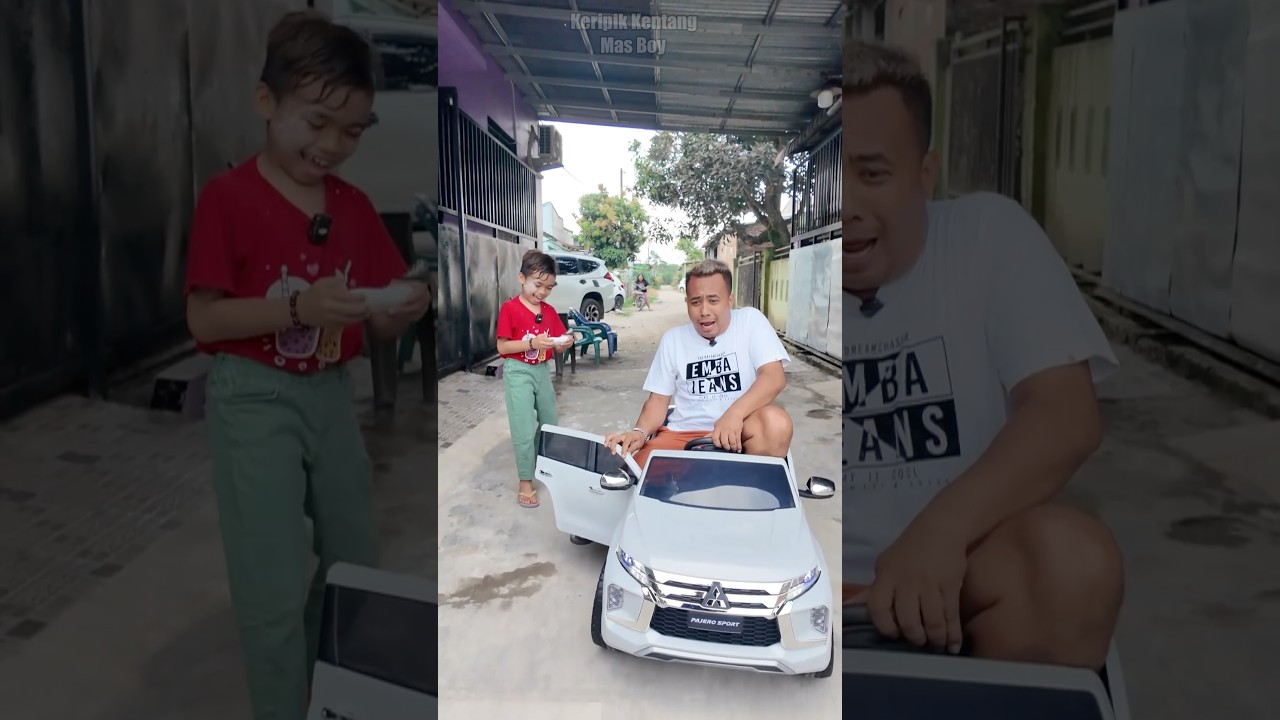 Mobil Pajero sports nya diganti Alvaro dengan yang mini #keripikkentangmasboy #shorts #trending