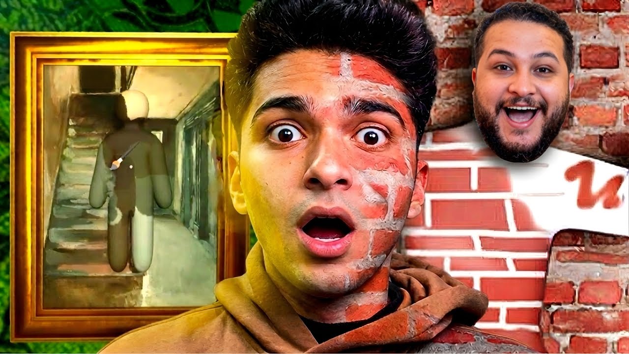 لعبة بتخليك تشك في حيطان بيتك! 😂 تجربة Meccha Chameleon ! 🤣 مع الشباب