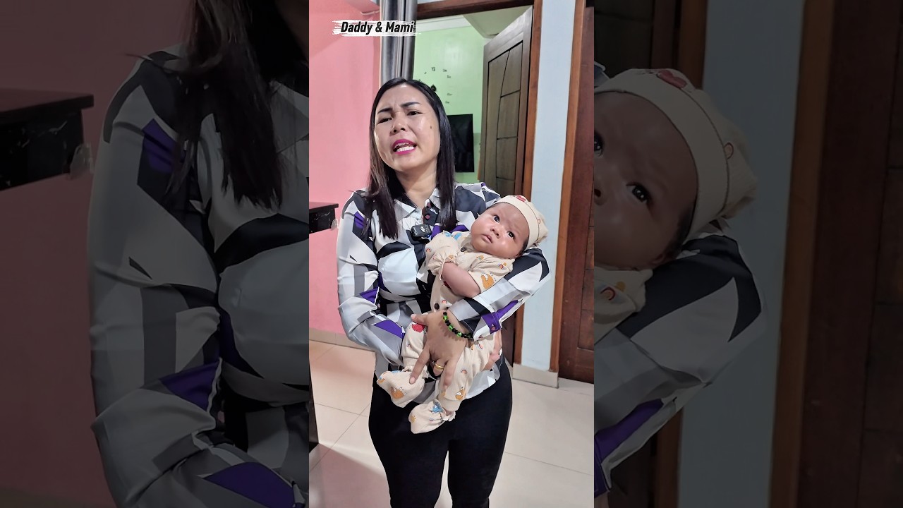 Siapa yang jaga adik Alvaskay #daddydanmami #keripikkentangmasboy #shorts #trending