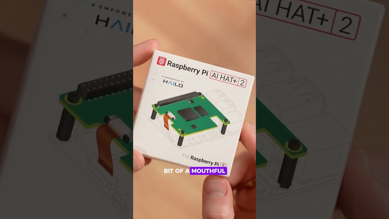 NEW Raspberry Pi AI Hat Is a Massive Upgrade - Published by NetworkChuck