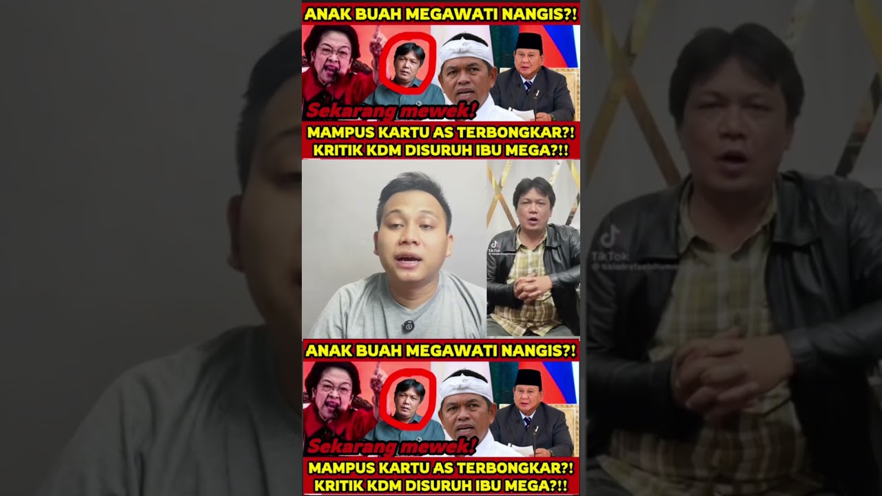 Anak buah megawati klarifikasi usai beri kritik KDM soal pajak tanpa KTP?!!