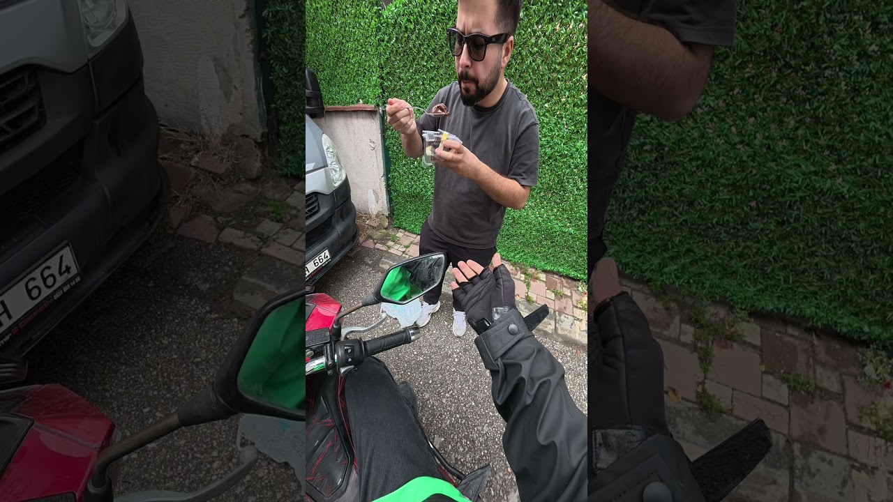 Hepsini yedi sonra iptal eti😱😱 #keşfet #paketservis #beniöneçıkart #food #motovlog #smartphone