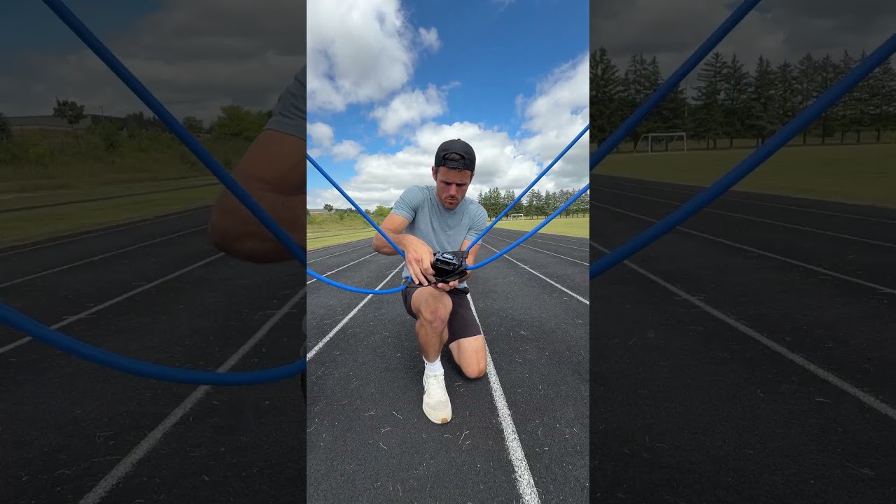 Can he beat a flying LEGO set?! | Daniel LaBelle 🏃 #Shorts