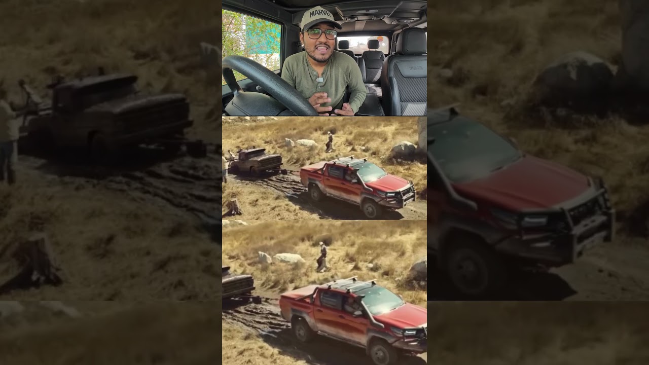Stunning Offroad performance of Toyota Hilux 🔥