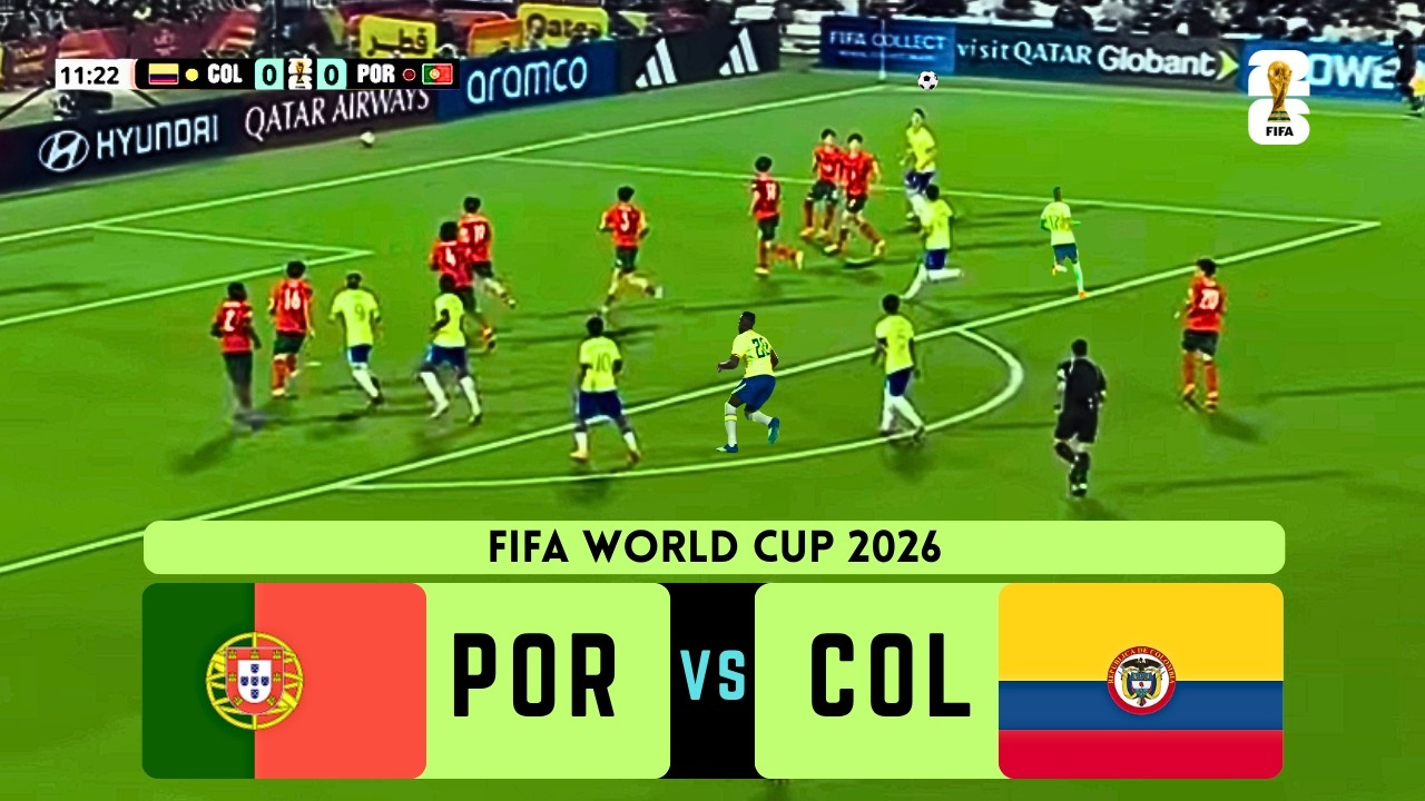 28 June, 2026 | Portugal v Colombia | World Cup 26 | WC26 | Geoup Match | FC26 Gameplay