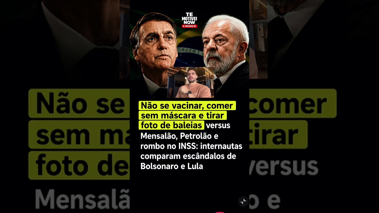BOLSONARO vs LULA #noticias #governo #politica #lula #fypシ #brasil #bolsonaro