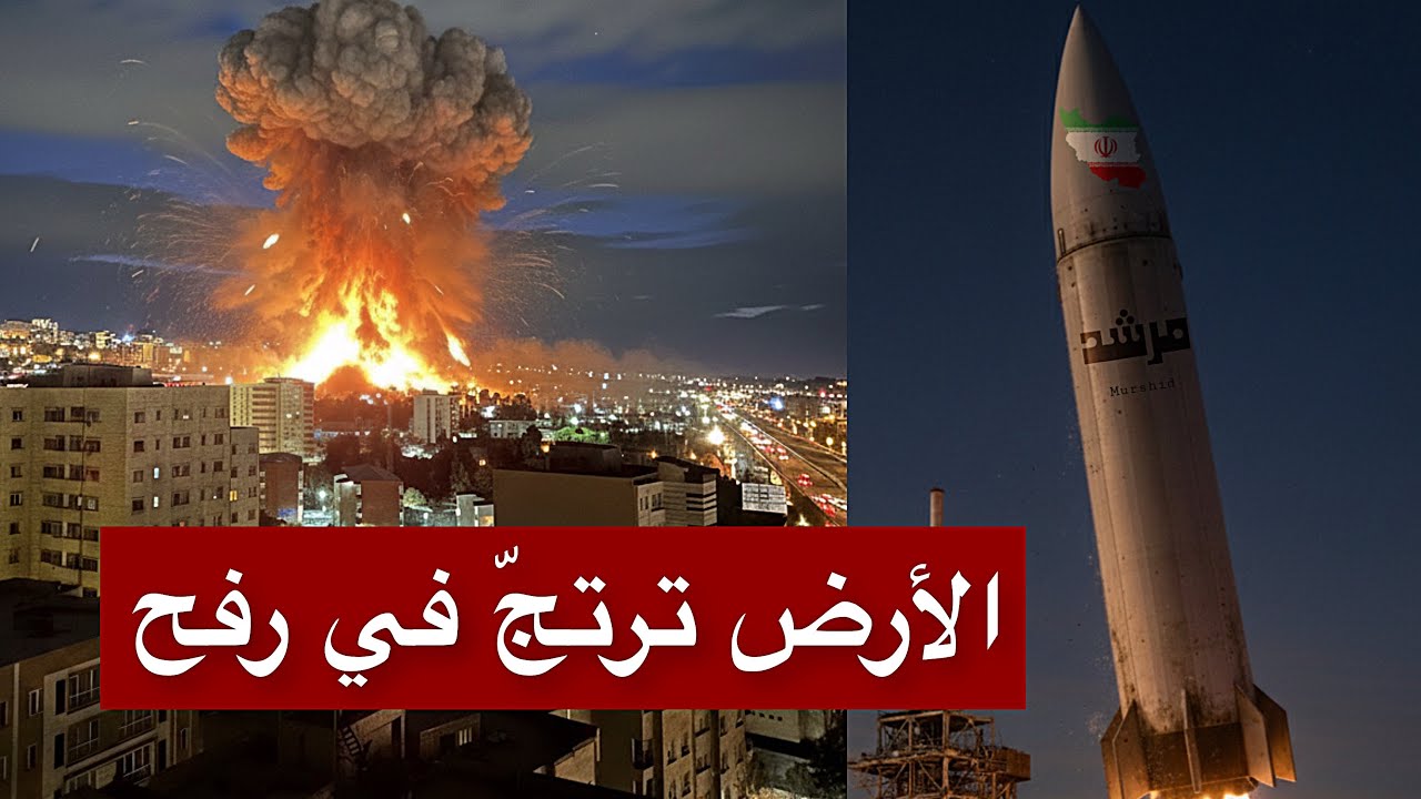 عاجل: صاروخ “مرشد” يدخل الحرب… إيران تطلق أقصى قوتها النارية نحو رفح
