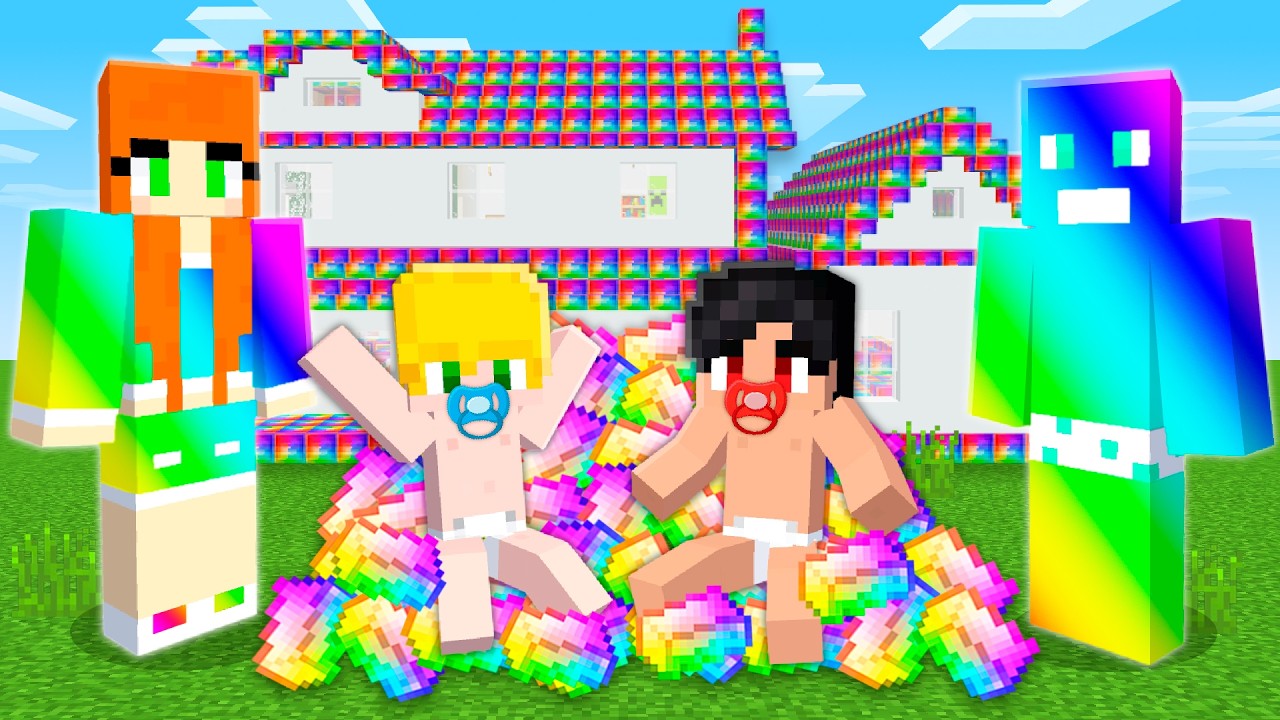 FUI ADOTADO pela familia AVARITIA no minecraft