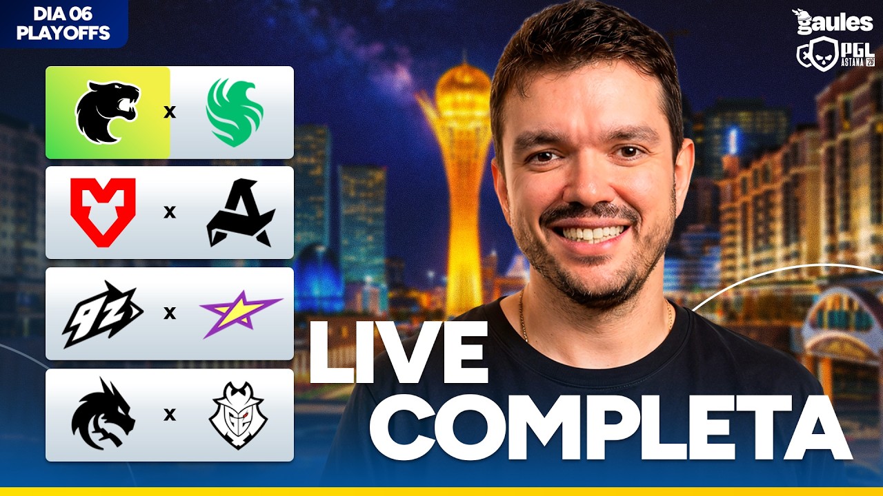 DIA 6 - PGL ASTANA 26 - !socio -  Siga @Gaules nas redes sociais!  @agonbyaocbr