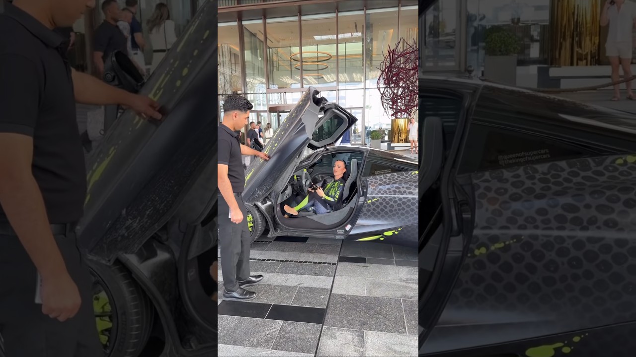 Queen of super Cars 👸 #luxurylifestyle