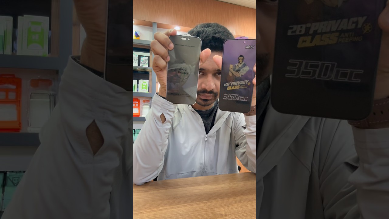 How to check screen glass quality 😇 #alappayi