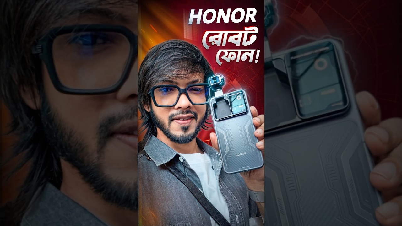 Honor Robot Phone Finally!! First Impression #SamZone #robotphone