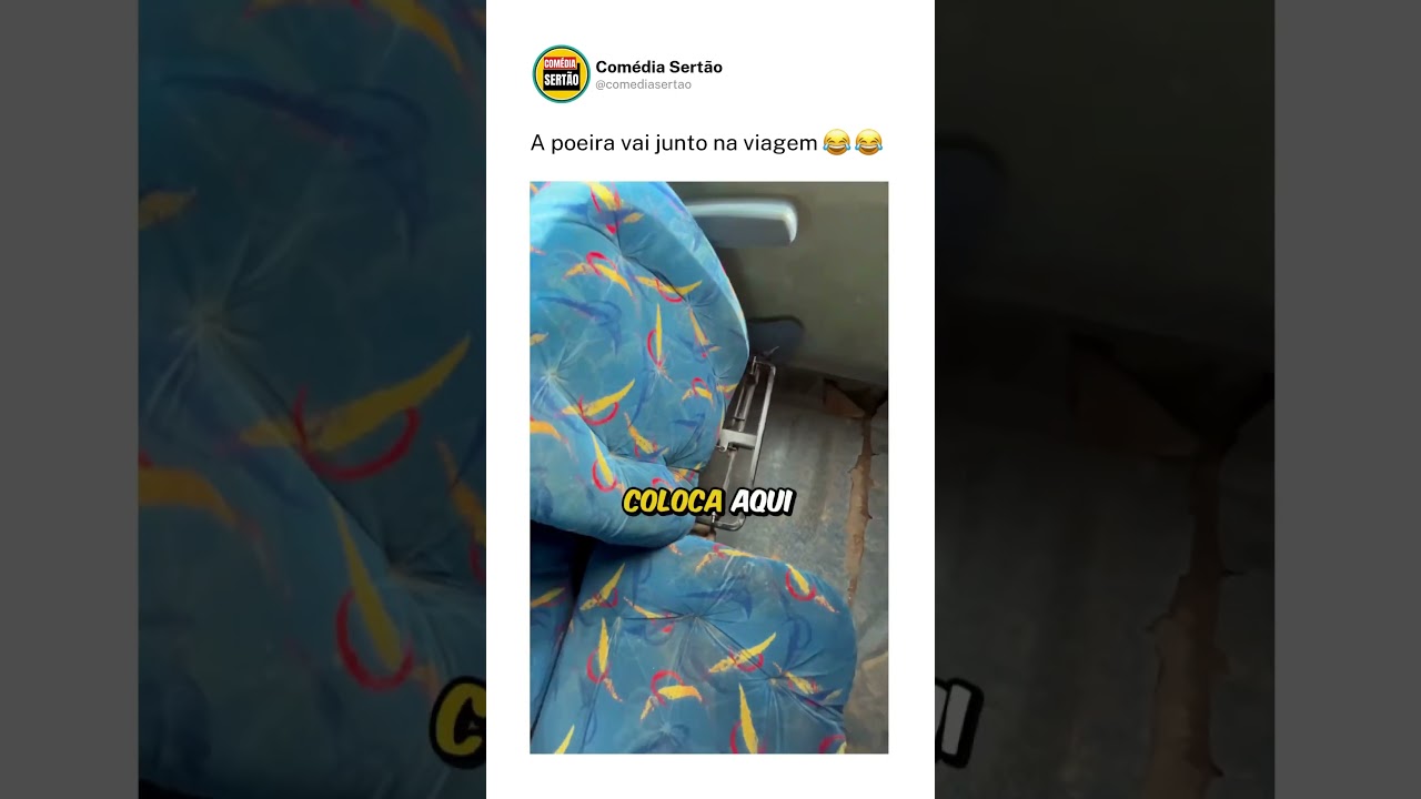Voo de primeira classe 😂😂