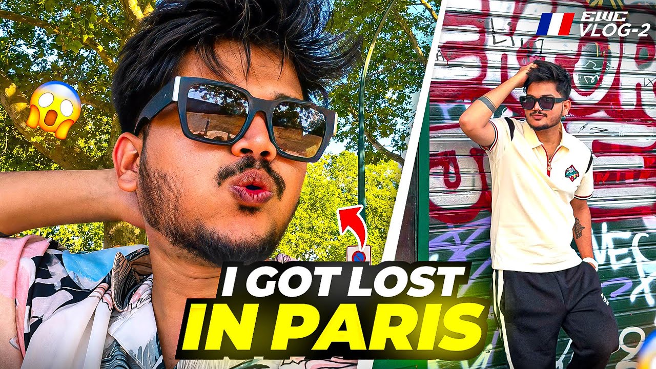 I Got Lost in Paris !! Day 2 EWC Didn’t Go As Planned -Ritik Jain Vlogs