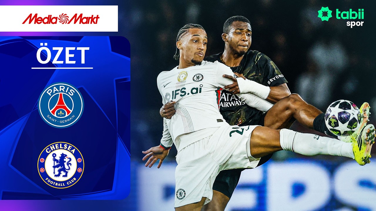 Şampiyonlar Ligi Son 16 Turu | PSG - Chelsea (Özet)