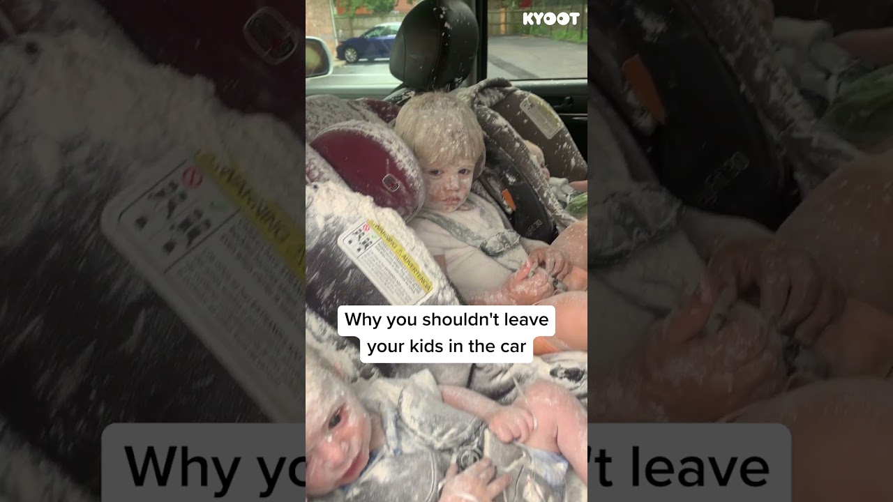 Sometimes your kids punish YOU! 😆 #fails #mess #car #funny #shorts - Published by Kyoot