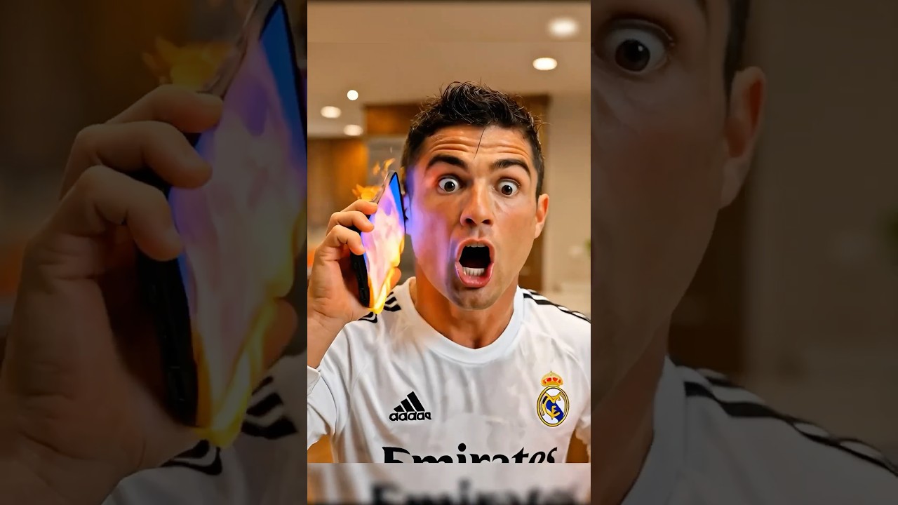 رونالدو يحوّل كل شيء إلى نار😢🔥#shorts #ronaldo
