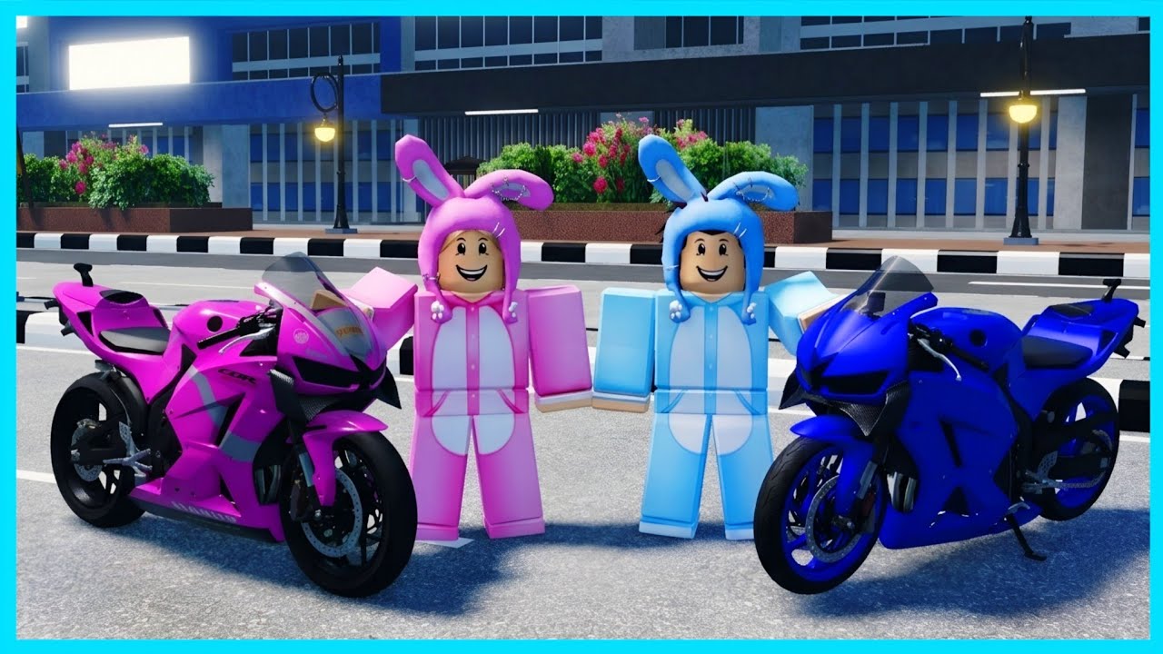 MIPAN & ZUZUZU Akhirnya Beli Motor Balap Yang Mahal Dan Kencang! ROBLOX