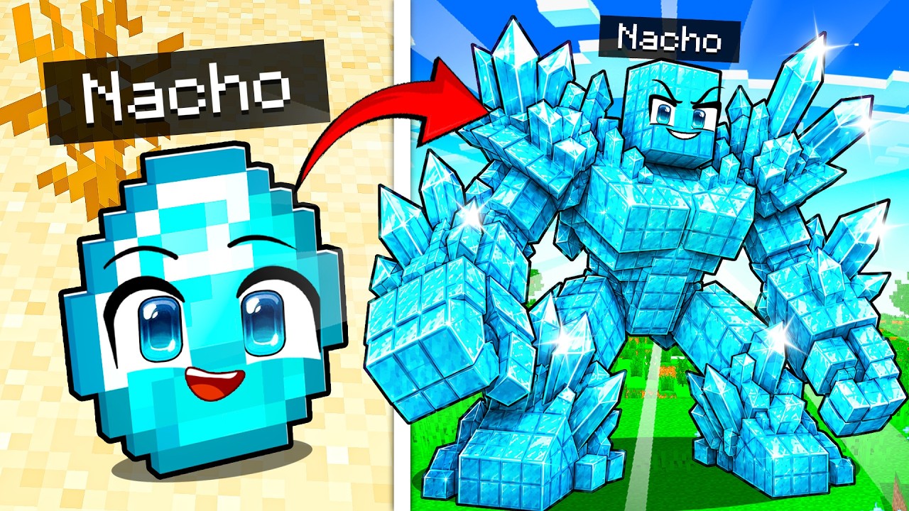 Evolucioné como DIAMANTE en Minecraft!