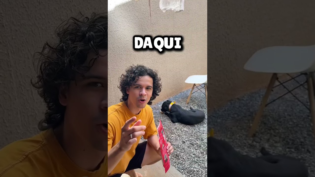Testando petiscos para cachorros!