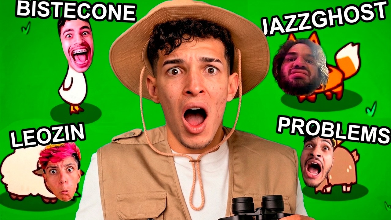 ADICIONEI MAIS YOUTUBERS NO MEU ZOOLOGICO!