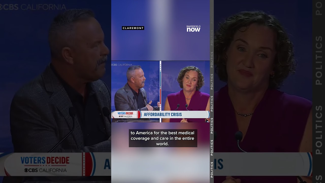 CA governor candidate Chad Bianco on affordability during CBS debate