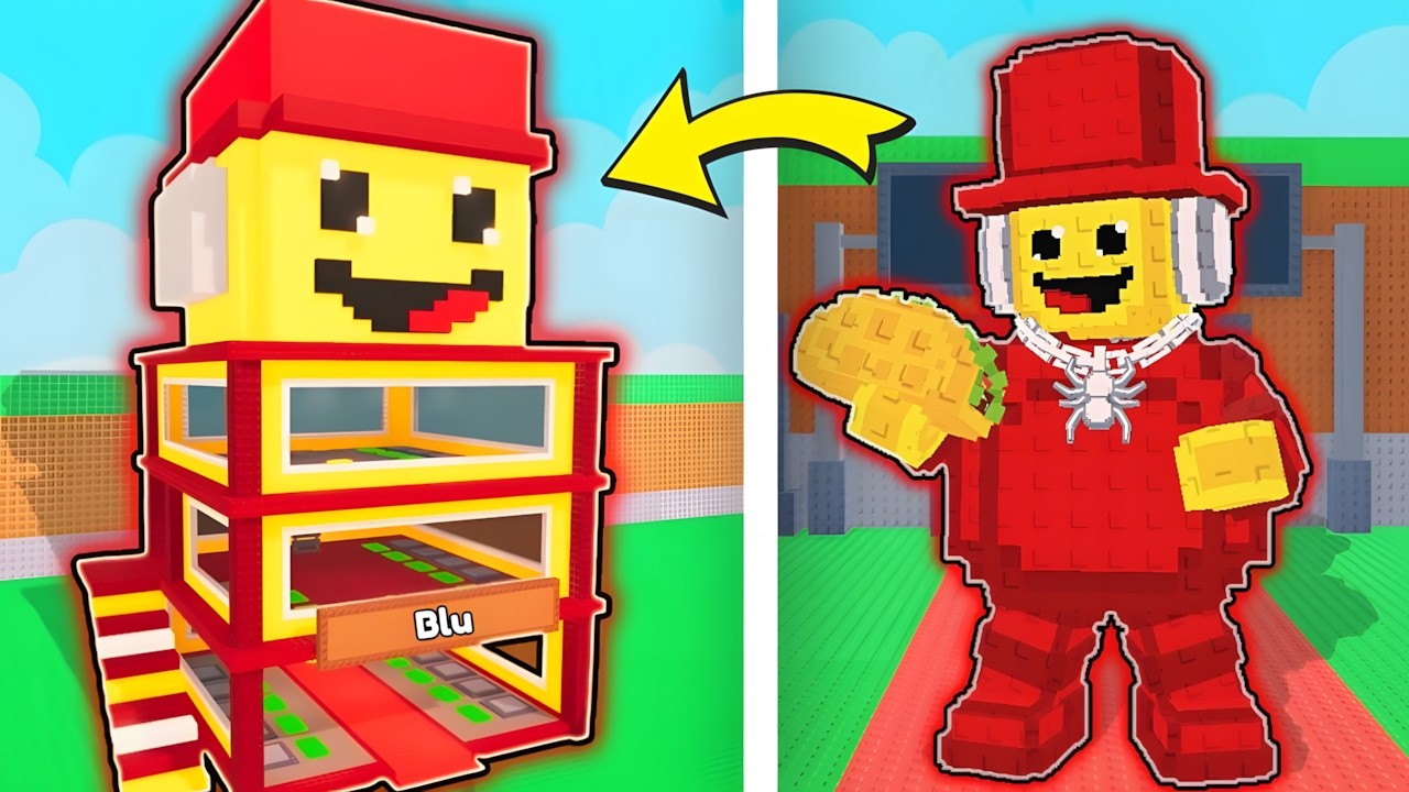 بنيت مع خويي الطماطه بيوت شخصيات ماب السرقة ! Steal A Brainrot