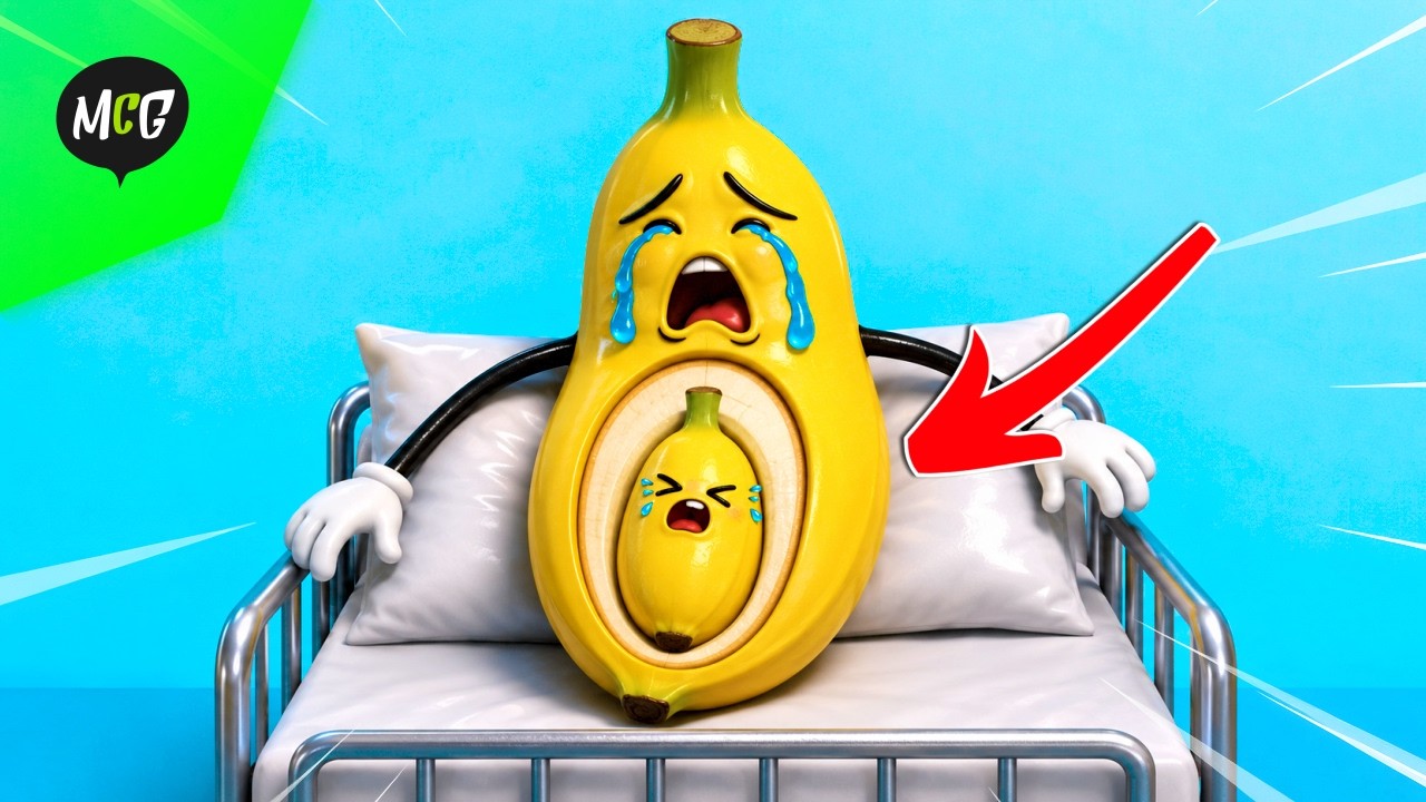 Pisang Ini Hamil?! Ada Bayi di Dalam Perutnya!