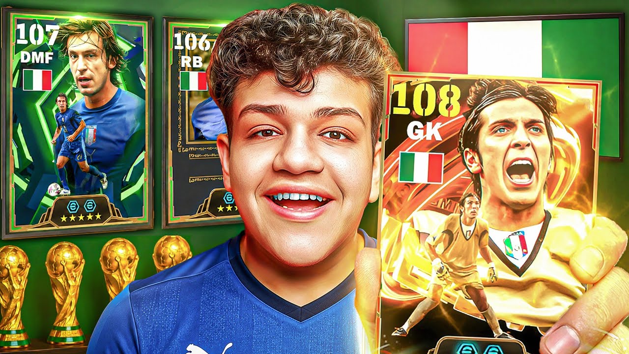 صرفت كل فلوسي على بكج بوفون الـ 108 وبيرلو الجديد 🤯💰 eFootball 2026