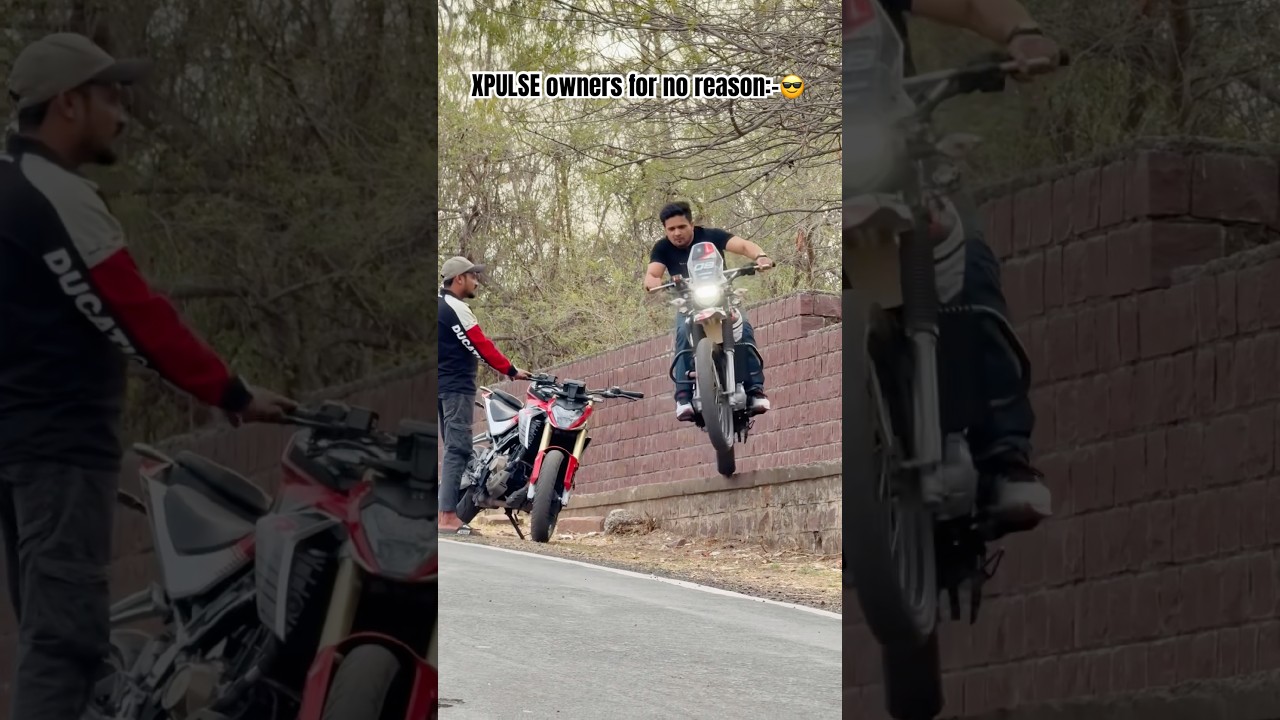 XPULSE paglu be like😂 #farazstuntrider #xpulse200 #bikers #bike #superbikes
