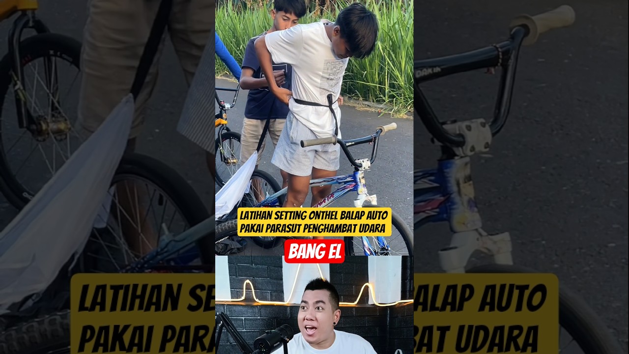 Tutor jadi joki onthel balap tercepat auto sering latihan #shorts #reactionvideo #fypvideo #eldanboy