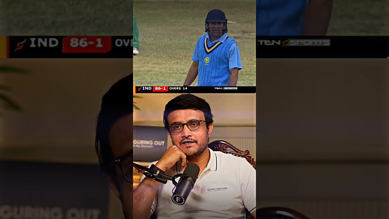 How Sourav Ganguly identified MS Dhoni talent from ranchi