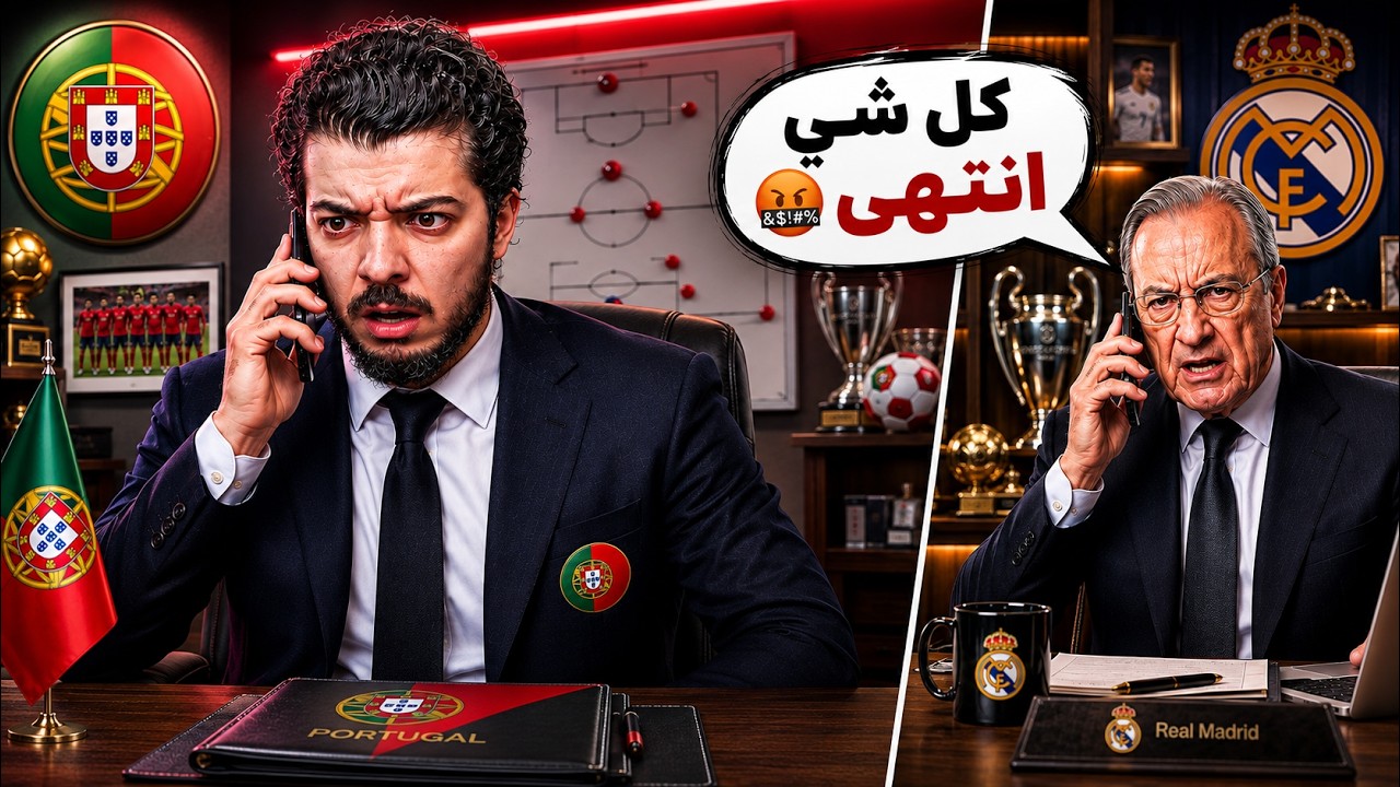بيريز بيطردني لأني دربت البرتغال 🇵🇹😨(مهنة مدرب #18)