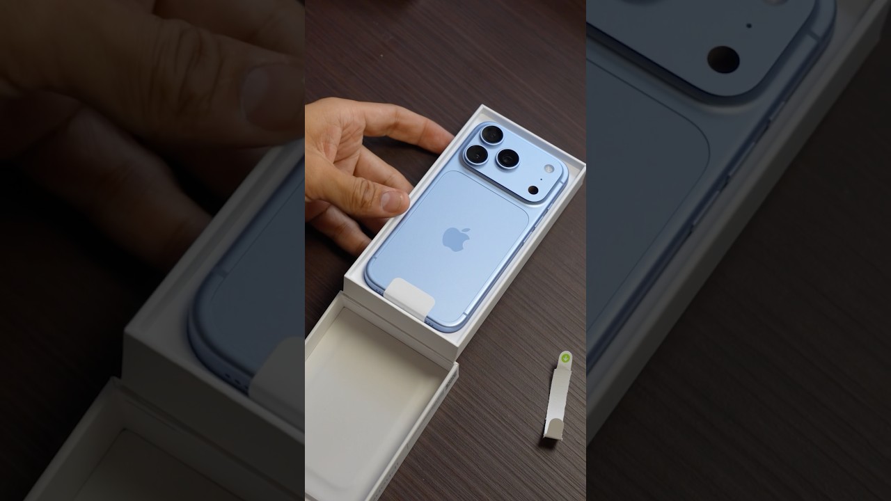 We Bought The iPhone 18 Pro- Blue
