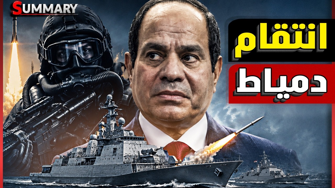 مصر تستعد للحرب ! ضربة دمياط كشفت أخطر تحركات الجيش المصري وعلاقة السعودية وإسرائيل