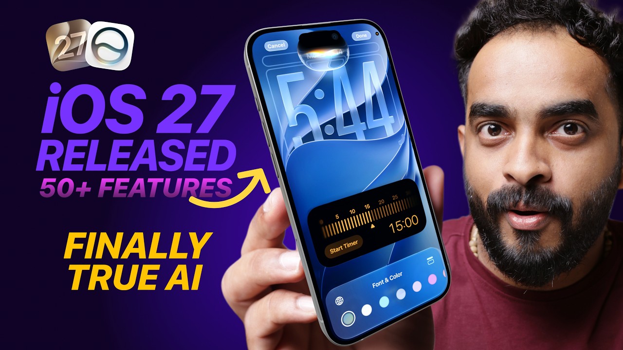 iOS 27 Released | 50+ New Features | Malayalam