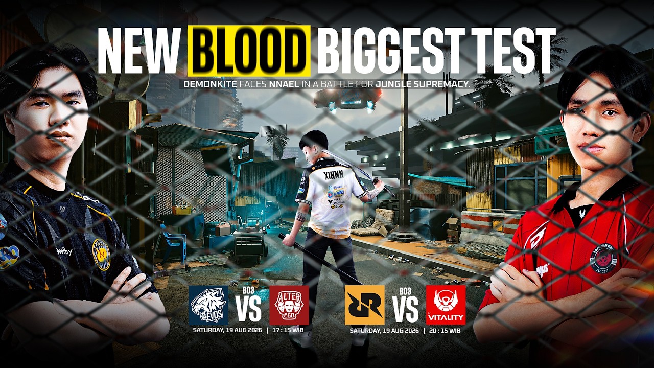 NOBAR RRQ HOSHI VS BTR BY VITALITY | TOP UP TERPERCAYA DI XINNSTORE #MLBBIDCreator