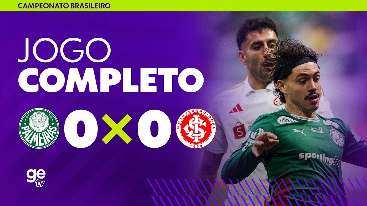 JOGO COMPLETO: PALMEIRAS X INTERNACIONAL | BRASILEIRÃO 2026 | ge tv