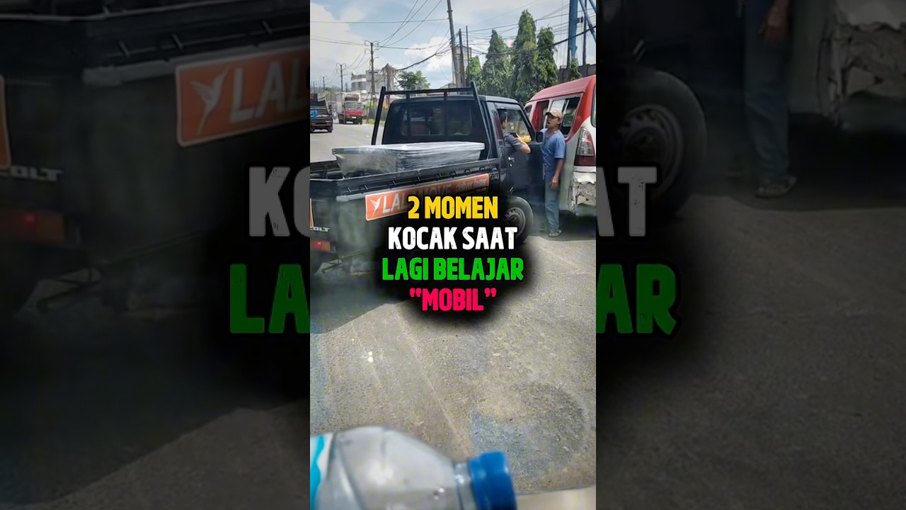 2 momen kocak belajar mobil😂